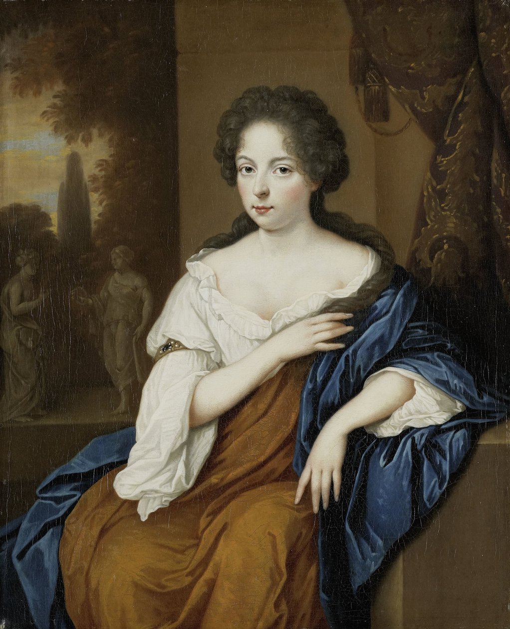 一个女人的肖像 作者 Jan van Haensbergen（归因于）