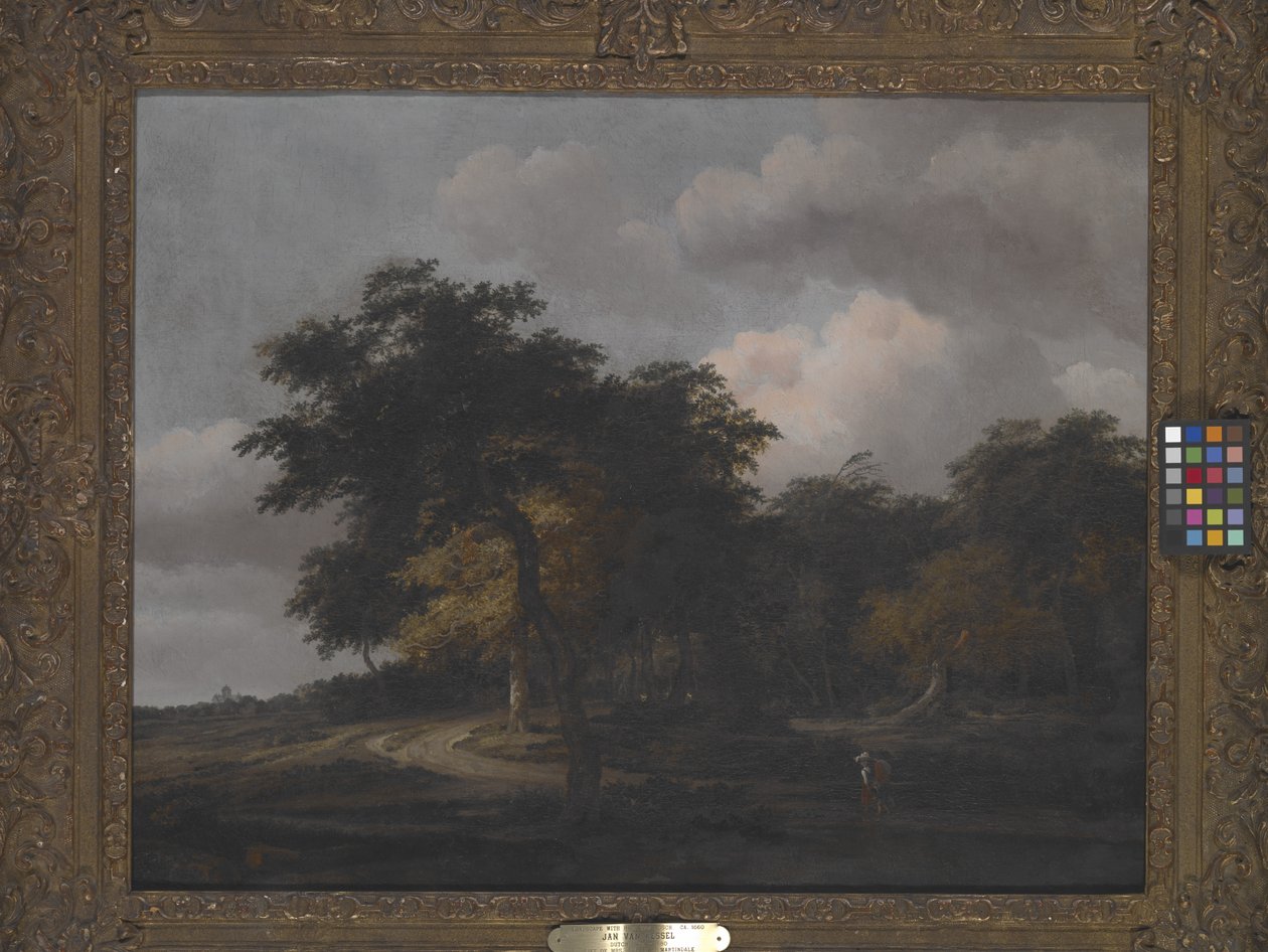 约 1660 年的风景，Huis Ten Bosch（布面油画） 作者 扬·范·凯塞尔（Jan van Kessel）