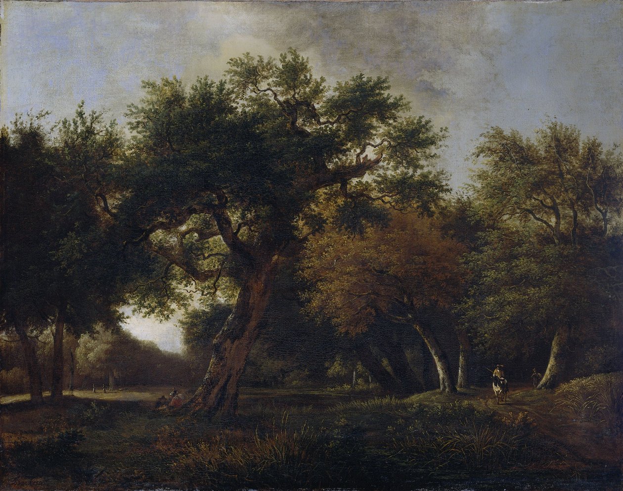 林中美景 作者 扬·范·凯塞尔（Jan van Kessel）