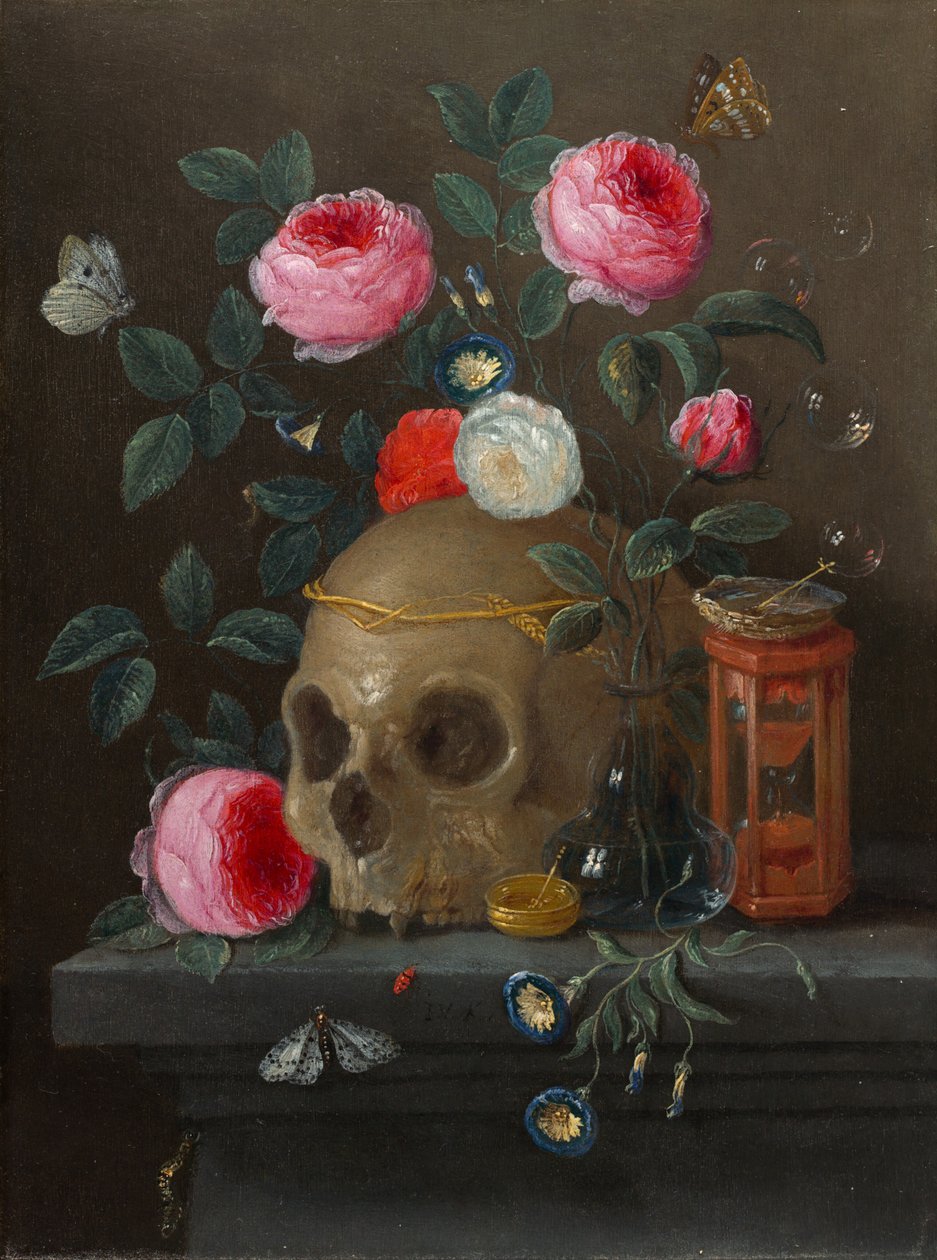 梵蒂冈静物 作者 扬·范·凯塞尔（Jan van Kessel）