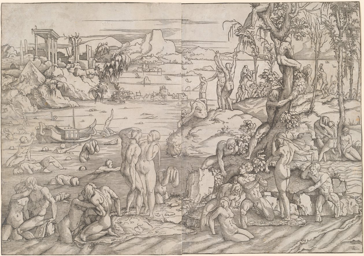 大洪水 作者 扬·范·斯柯（Jan van Scorel）