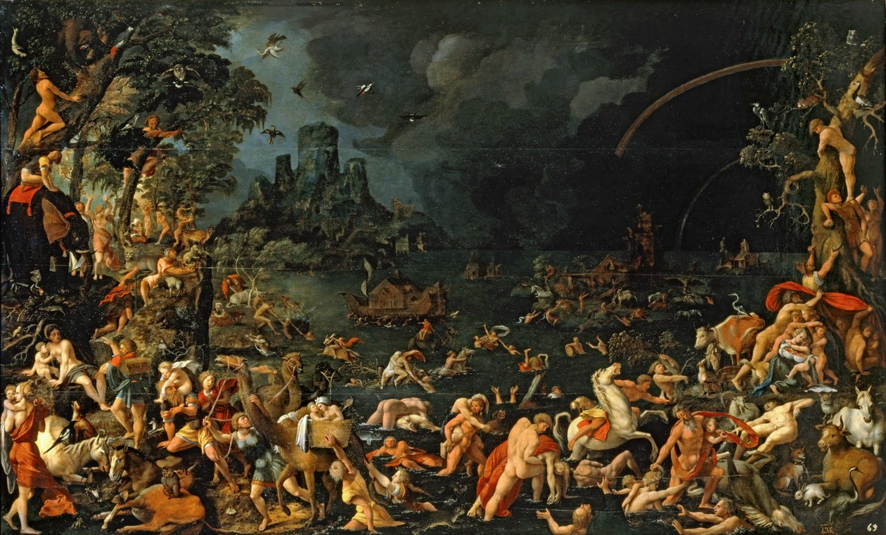 洪水 ... 作者 扬·范·斯柯（Jan van Scorel）