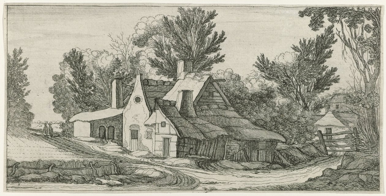 农场景观 作者 Jan van de Velde (II) (人)