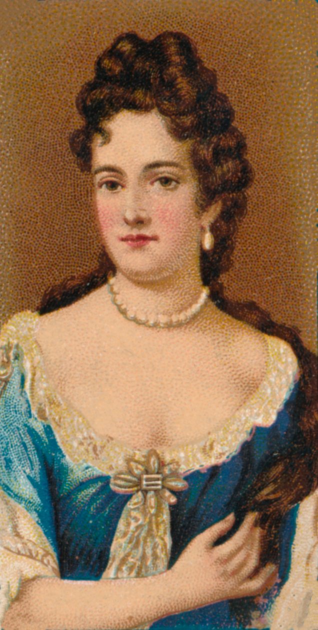 玛丽二世女王1662-1694年，英格兰、苏格兰和爱尔兰的联合君主，1912年 作者 扬·范德法特