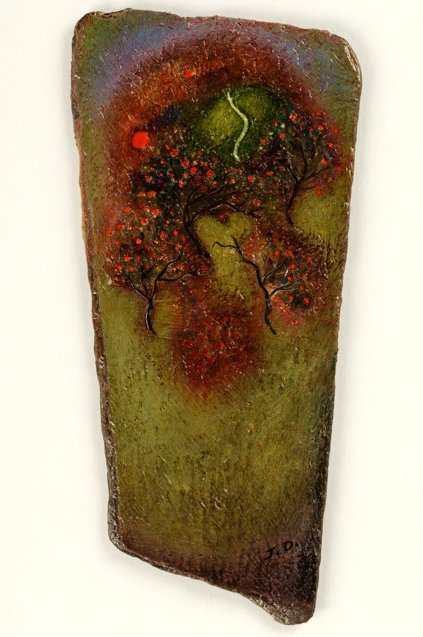 The Orchard，2006（石油板岩） 作者 简·迪肯