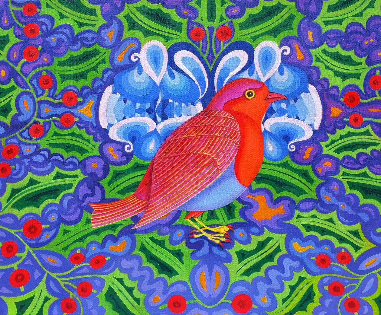 圣诞节罗宾，2012年， 作者 简·塔特斯菲尔德