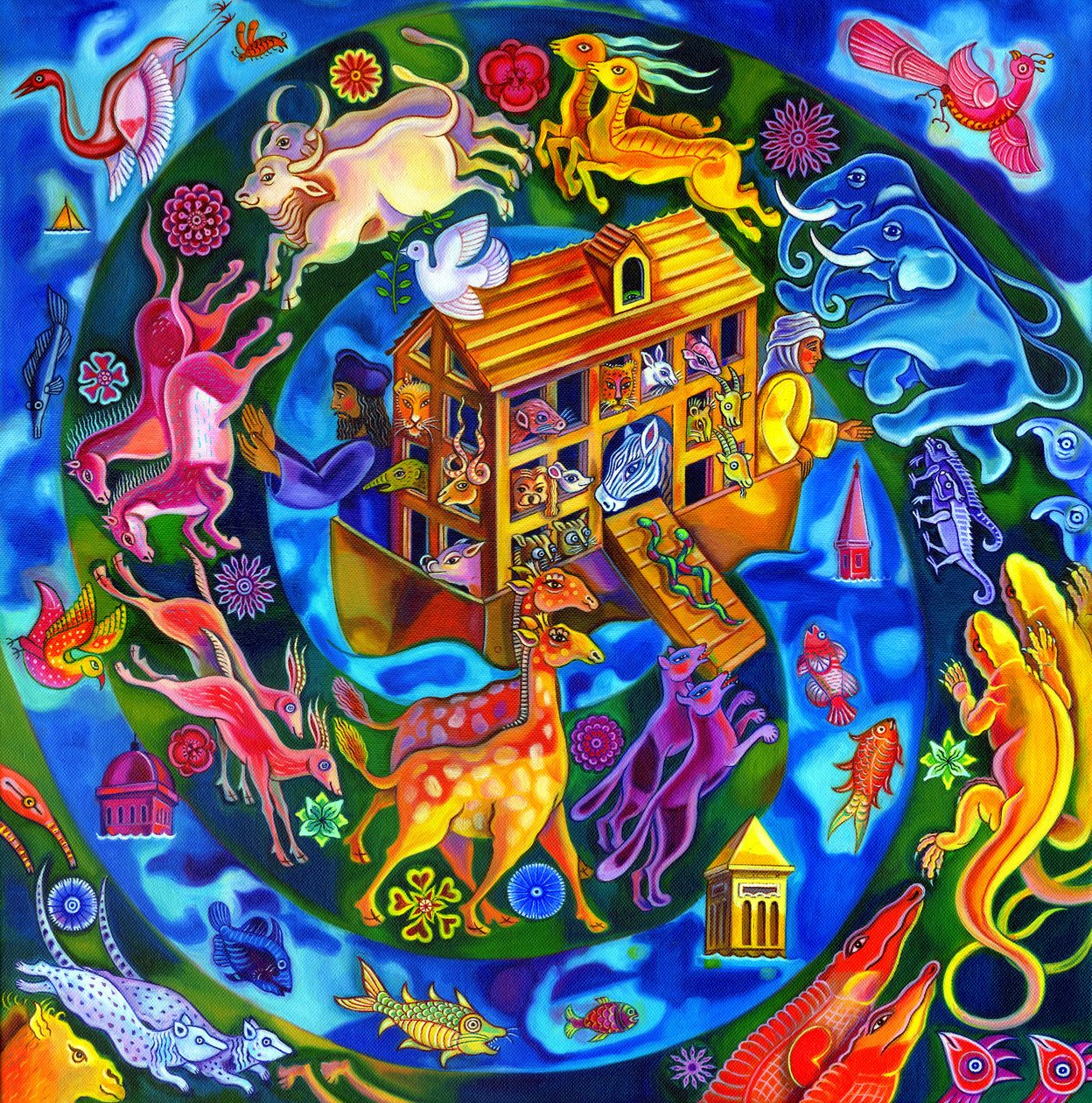 诺亚方舟，2010， 作者 简·塔特斯菲尔德