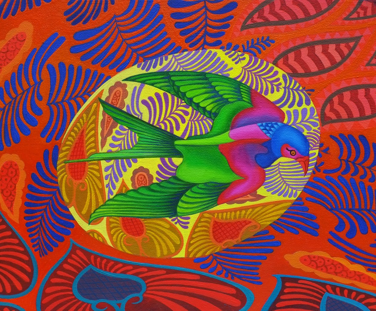 燕尾风筝，2012， 作者 简·塔特斯菲尔德