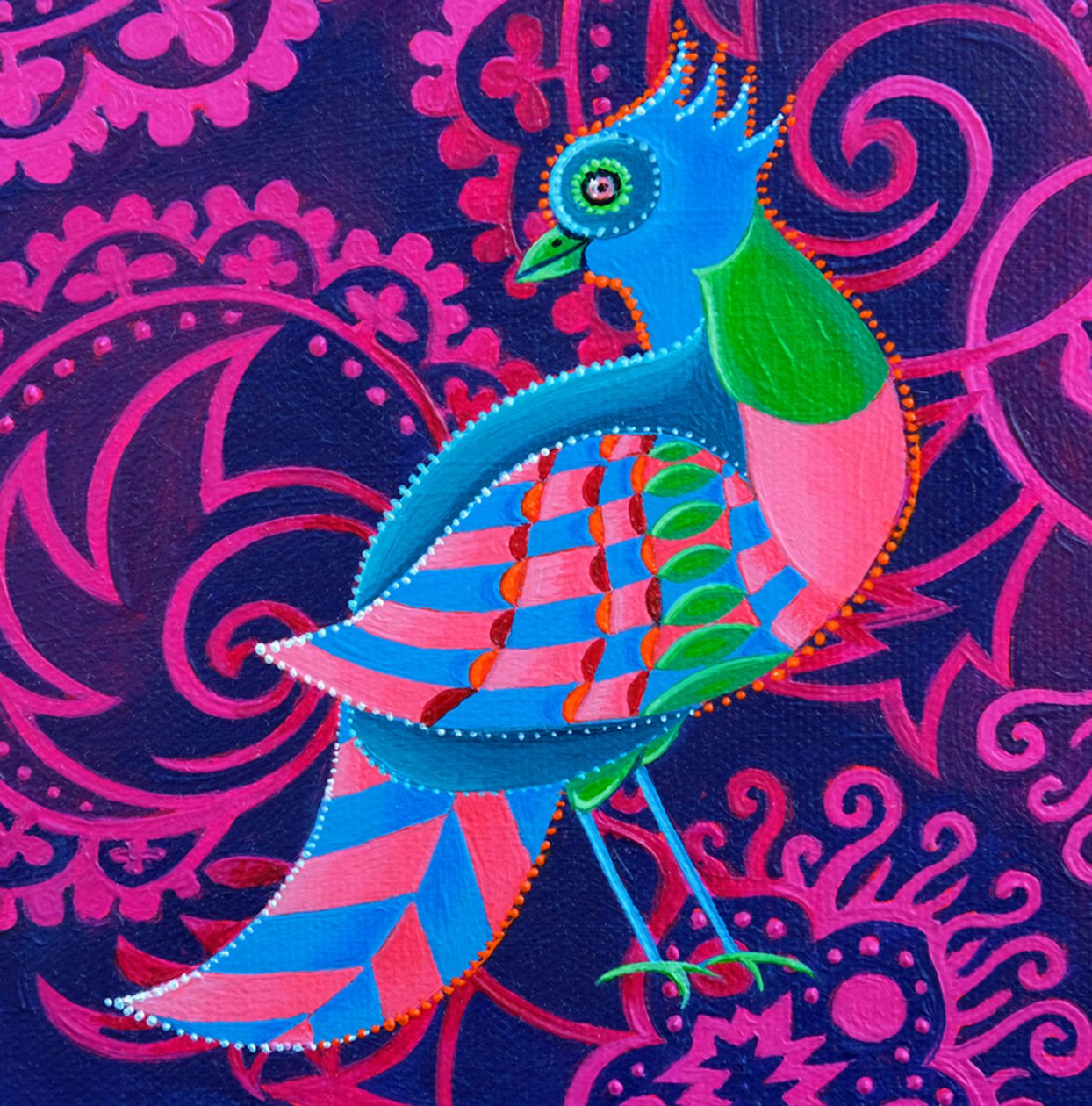 Chequered Bird, 2019 作者 简·塔特斯菲尔德