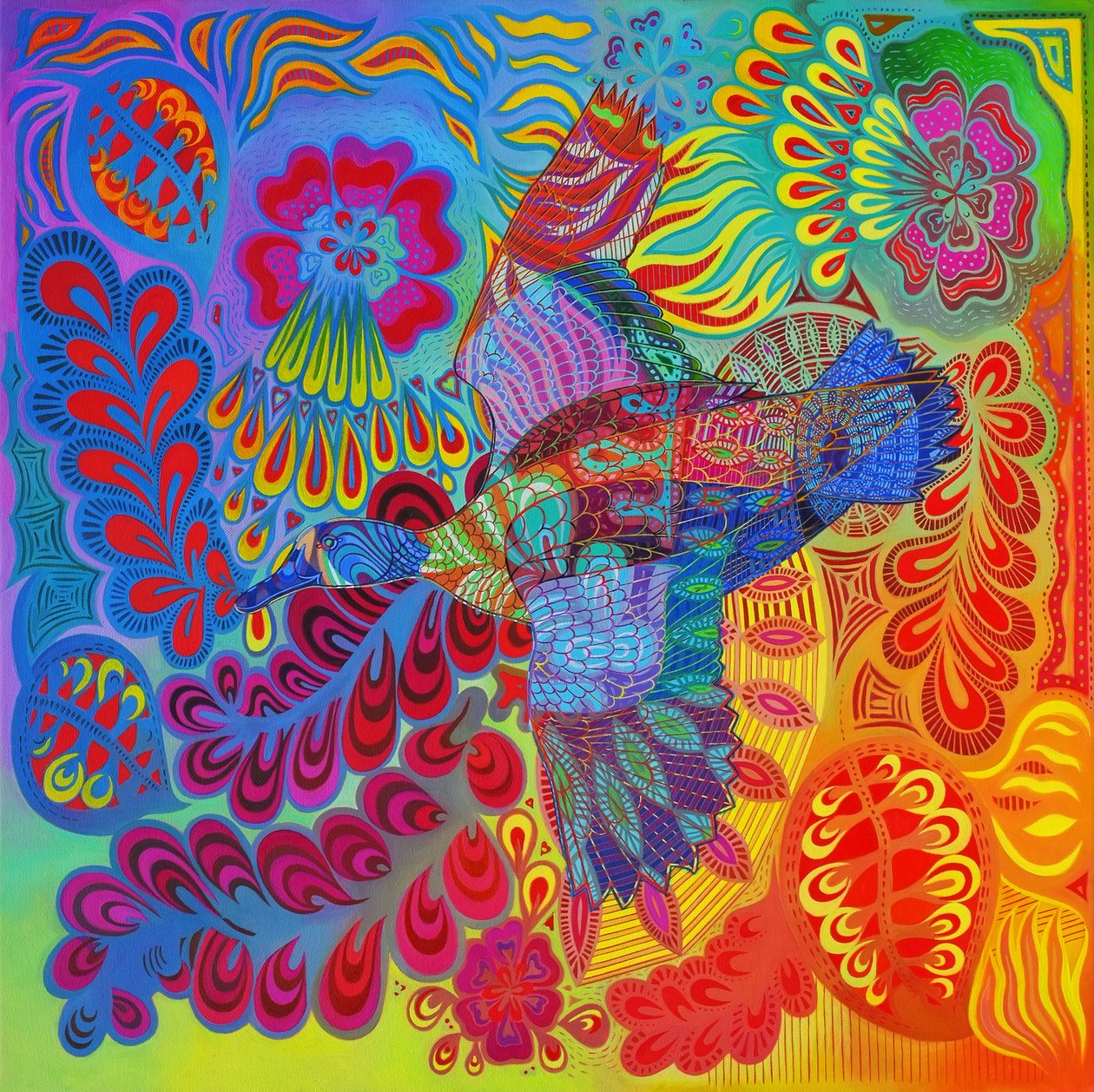 飞鸭，2013， 作者 简·塔特斯菲尔德