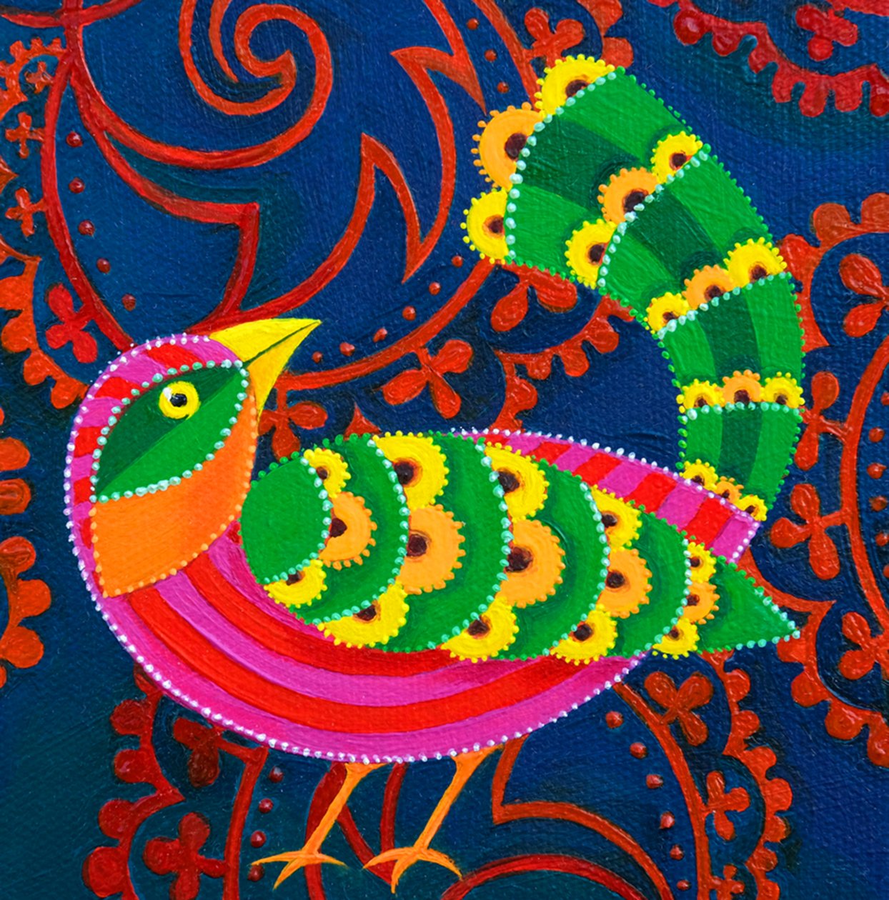 Green-tailed Bird 作者 简·塔特斯菲尔德