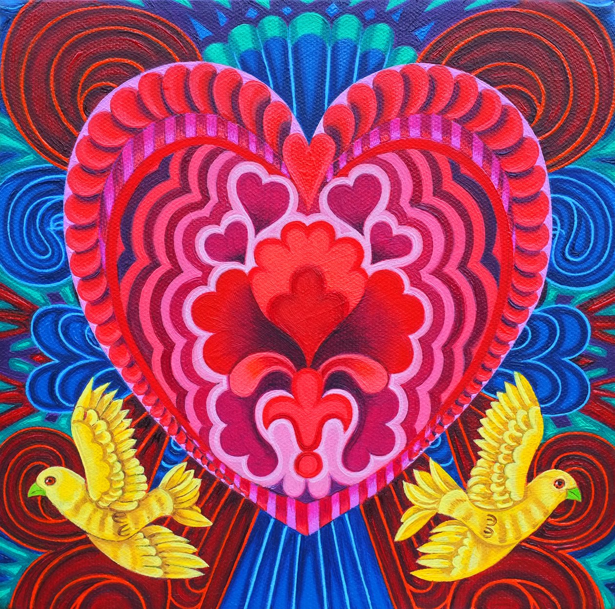心与鸟，2016， 作者 简·塔特斯菲尔德