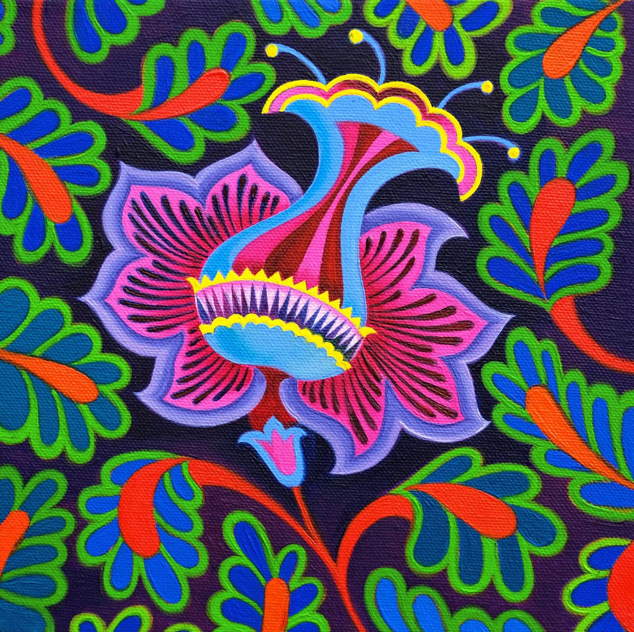 Persian floral, 2020 作者 简·塔特斯菲尔德