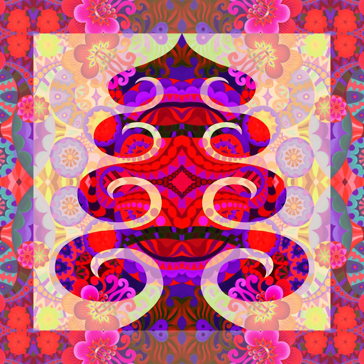 Tree in red, 2020 作者 简·塔特斯菲尔德