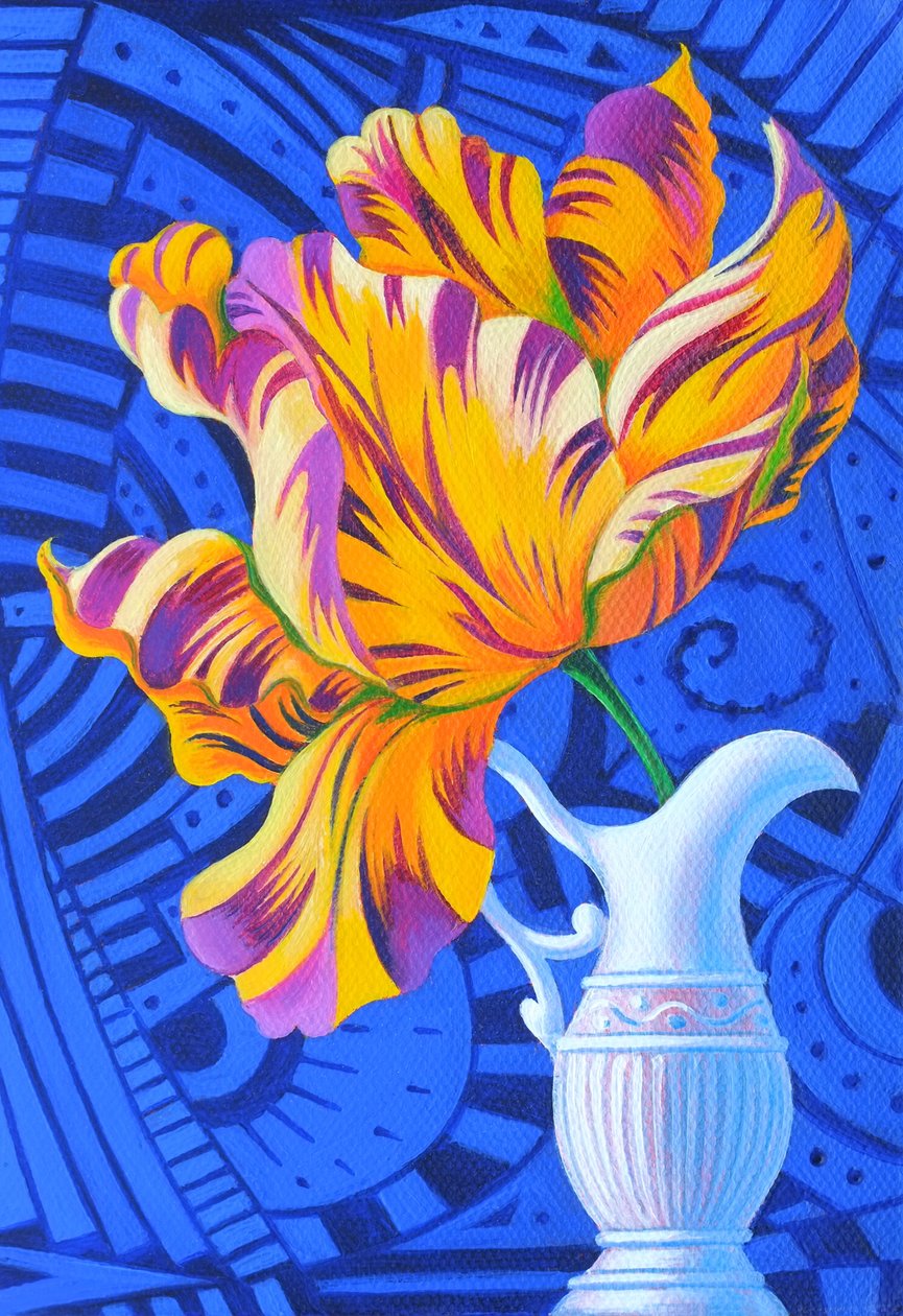 郁金香，2014， 作者 简·塔特斯菲尔德