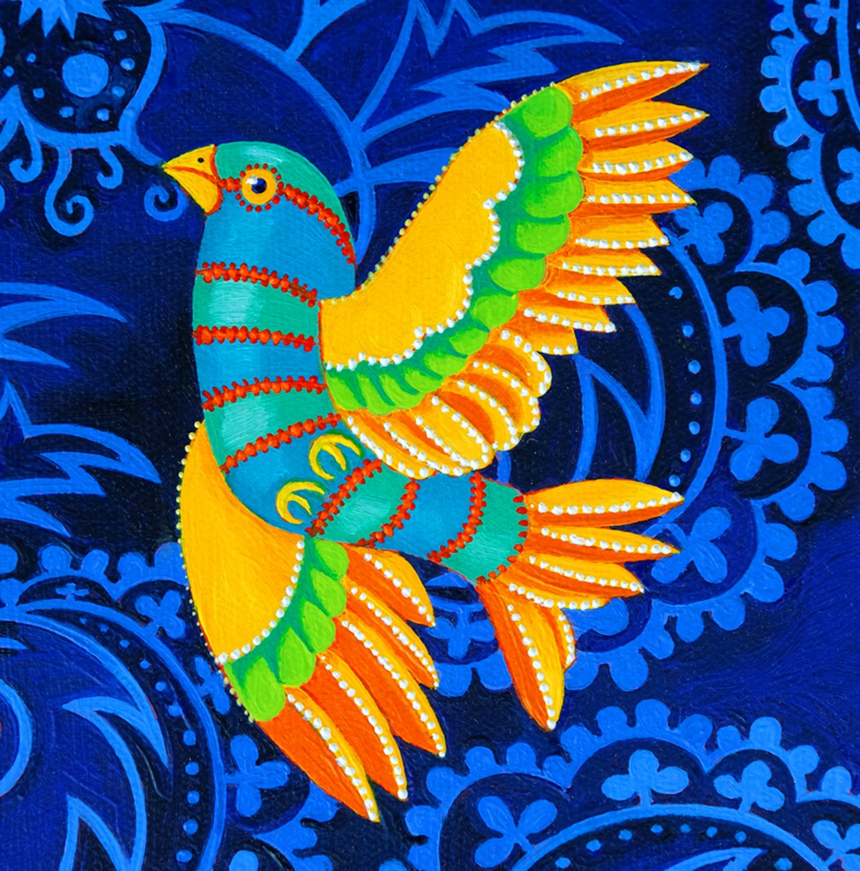 黄翅鸟, 2019年 作者 简·塔特斯菲尔德