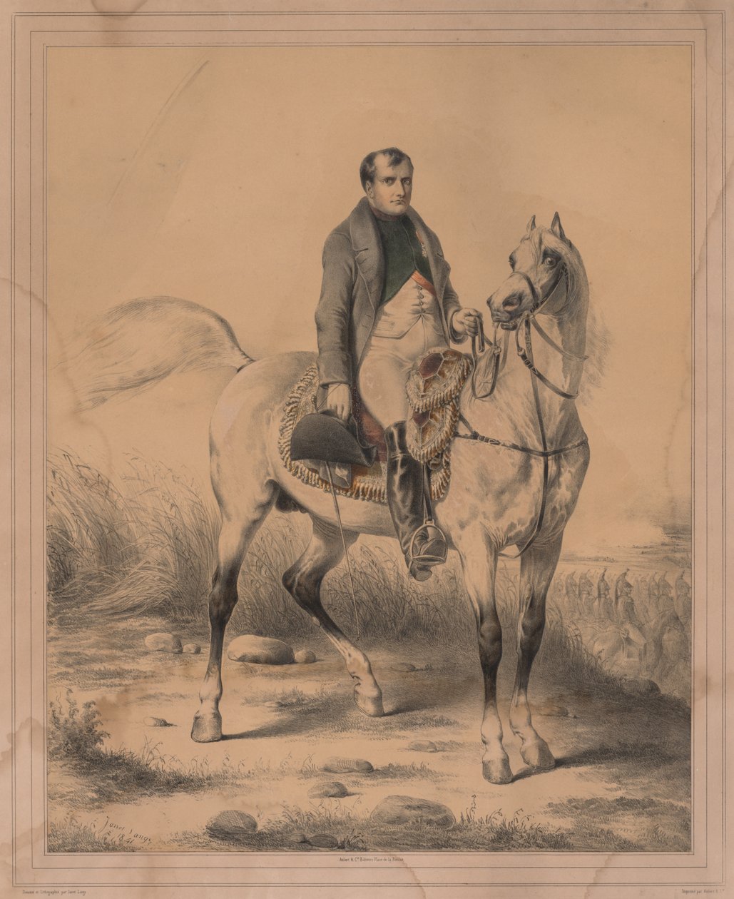 拿破仑，1841年。 作者 珍妮特·兰格