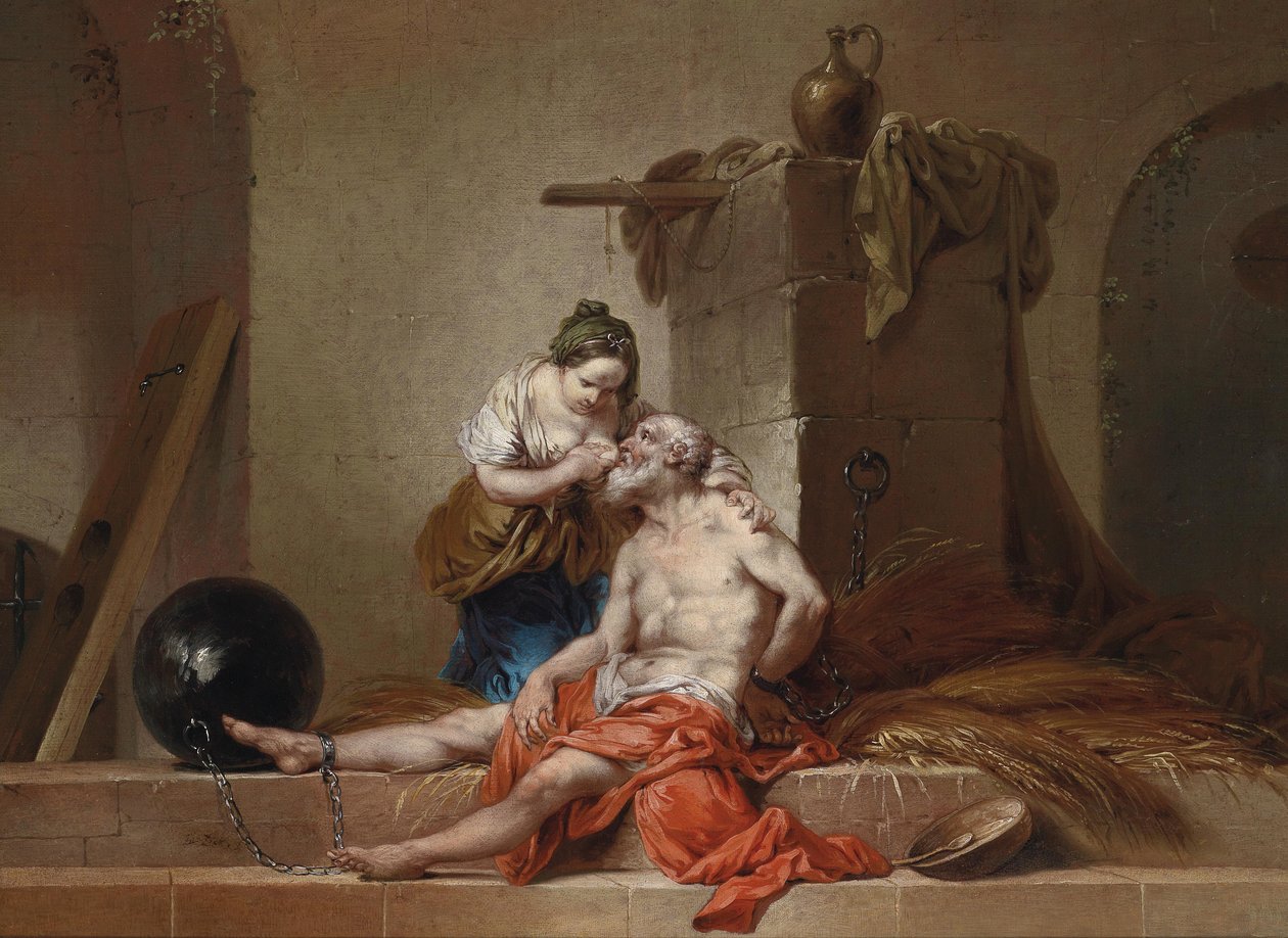 Caritas Romana 作者 亚努留斯·兹克（Januarius Zick）