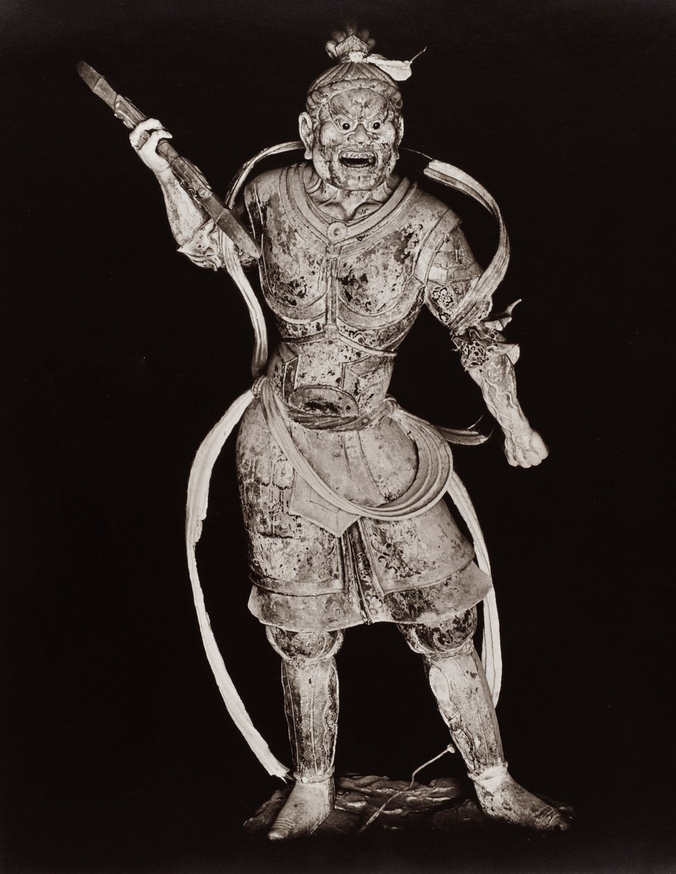 Shukongoshin从8世纪，日本奈良时代，1950年 作者 日本摄影师