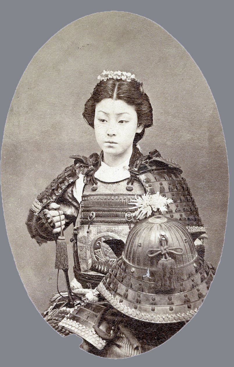 一个女武士 作者 日本摄影师