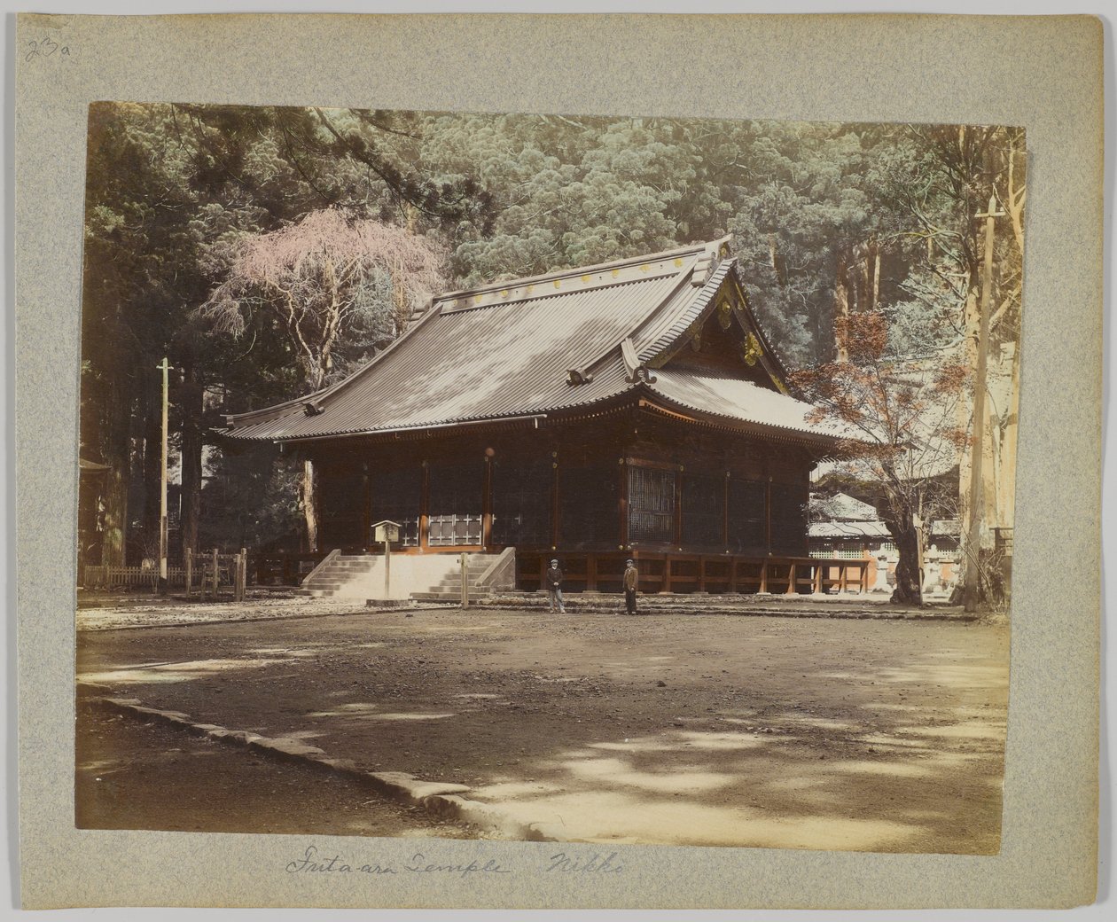 日本日光 Futa-ara 寺（手绘黑白照片） 作者 日本摄影师