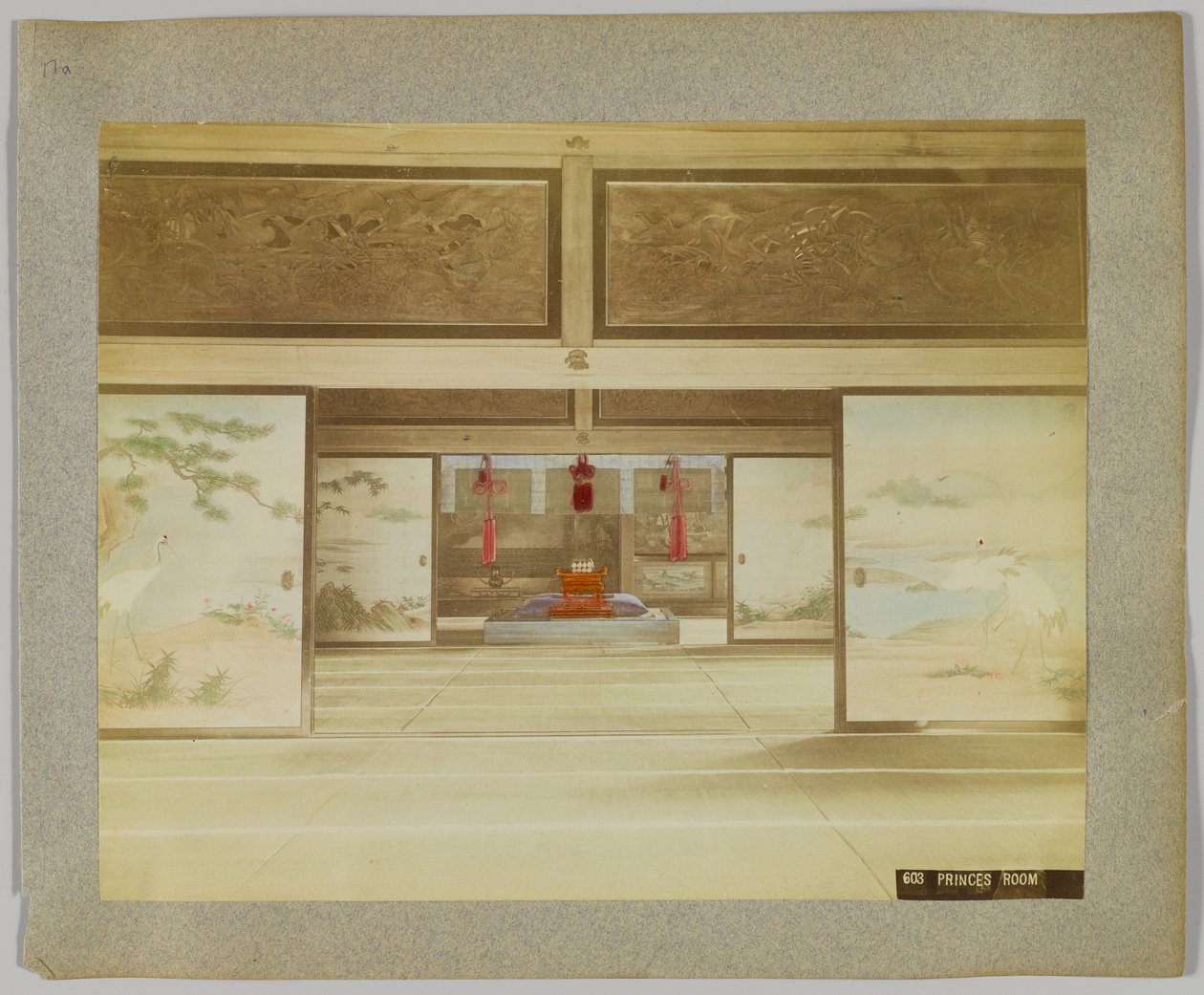 日本王子的房间（手绘黑白照片） 作者 日本摄影师