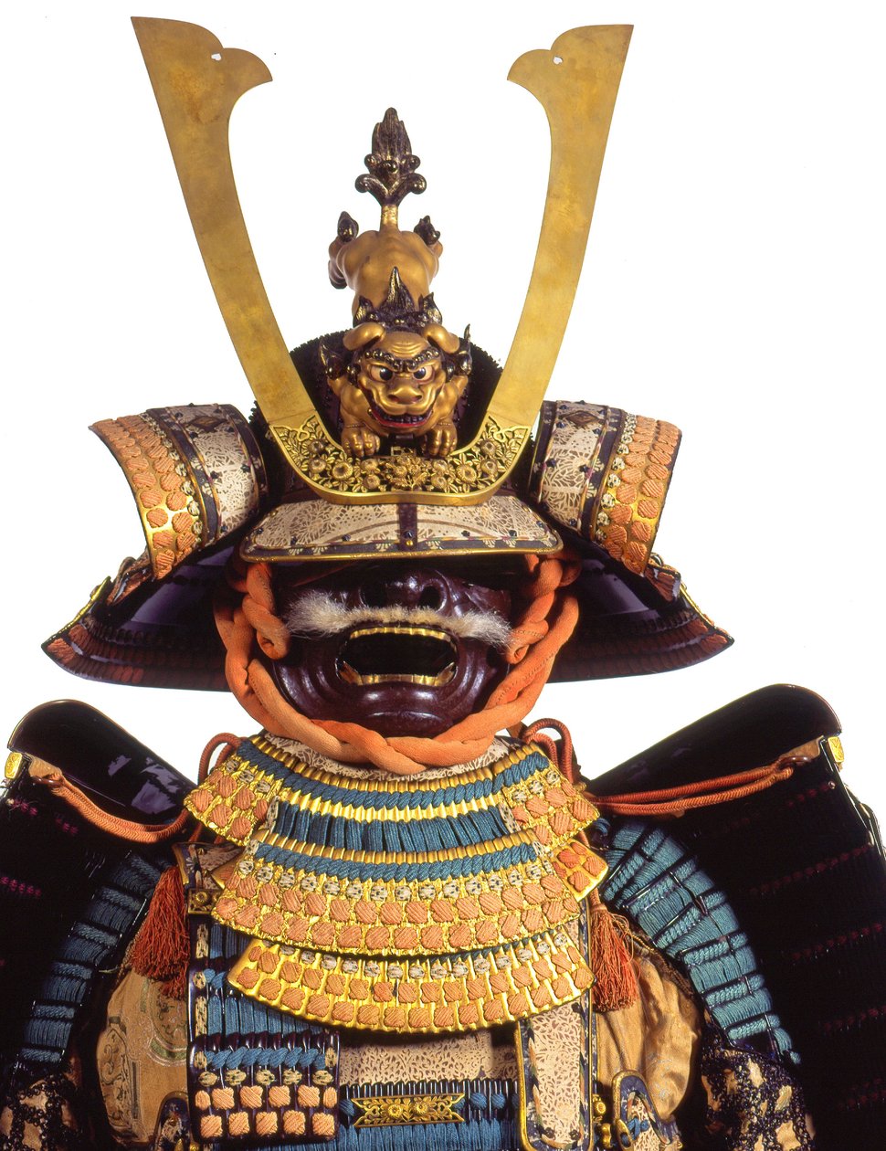 江户时代武士的礼仪盔甲（混合媒体） 作者 日本学校