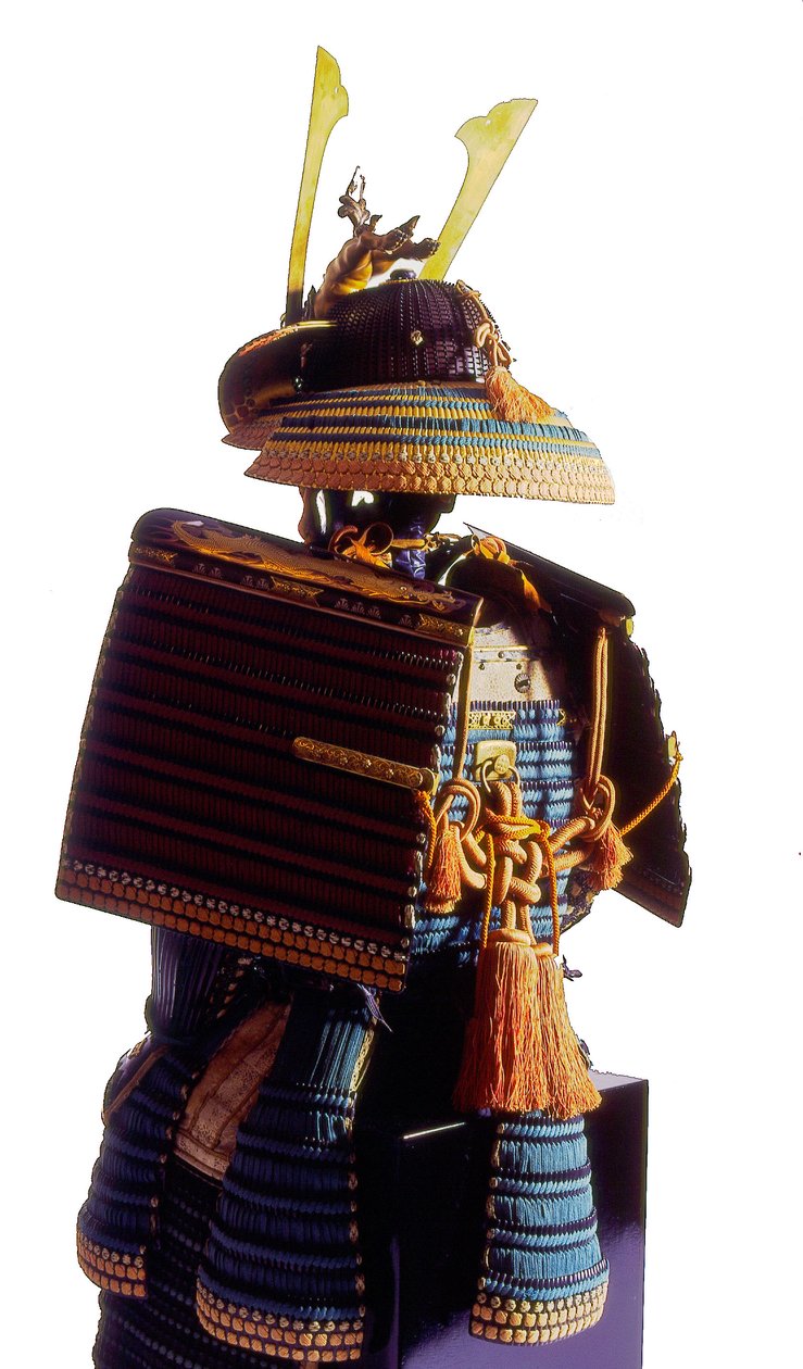 武士的礼仪盔甲，江户时代（混合媒体） 作者 日本学校