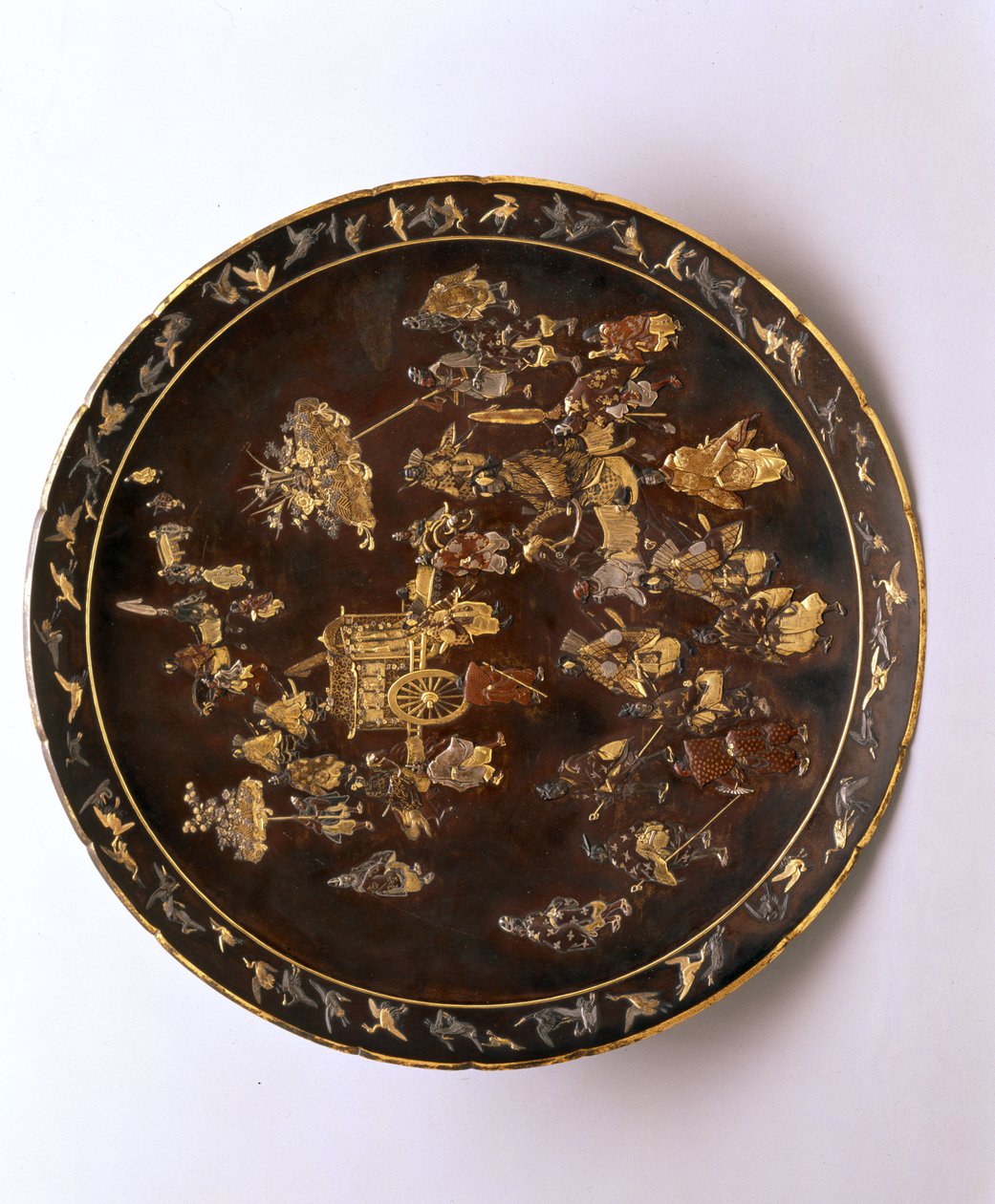 充电器，约1885年（青铜，银，铜和镀金） 作者 日本学校
