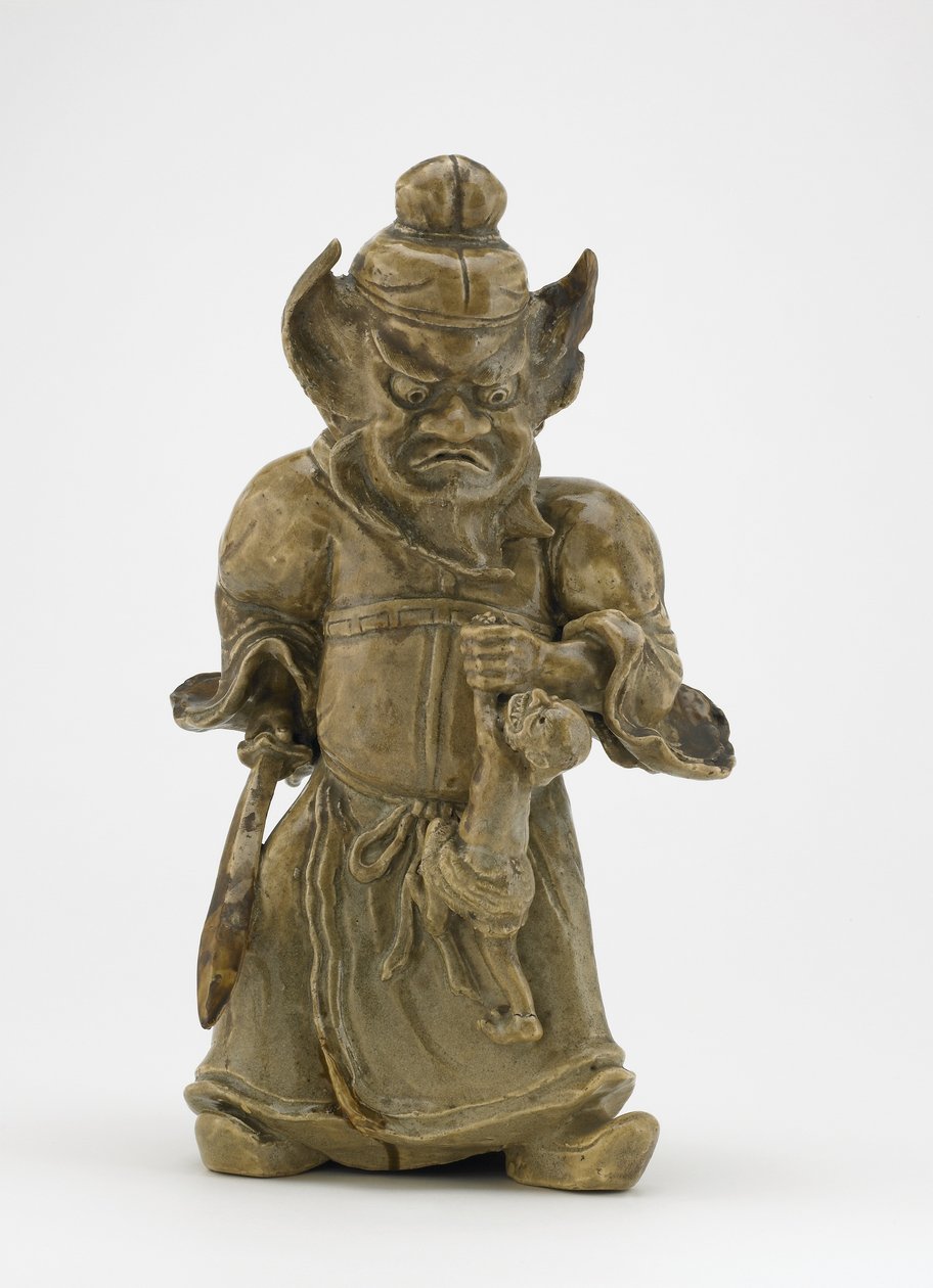 魔鬼时代，东京，江户时代（陶瓷） 作者 日本学校