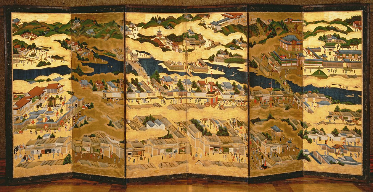 江户时代的京都及其周边地区 作者 日本学校