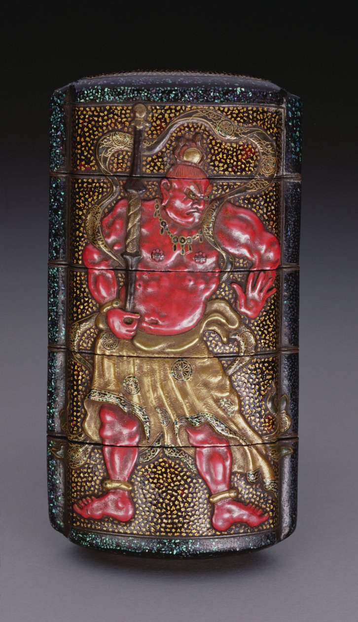 Inro用江户时代（1615-1868）日本（漆器）装饰 作者 日本学校