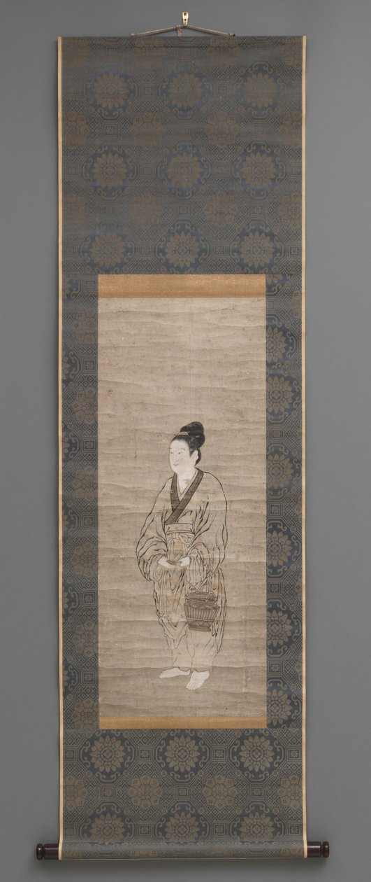 Kakemono, koyambirira kwa zaka za zana la 19 作者 日本学校