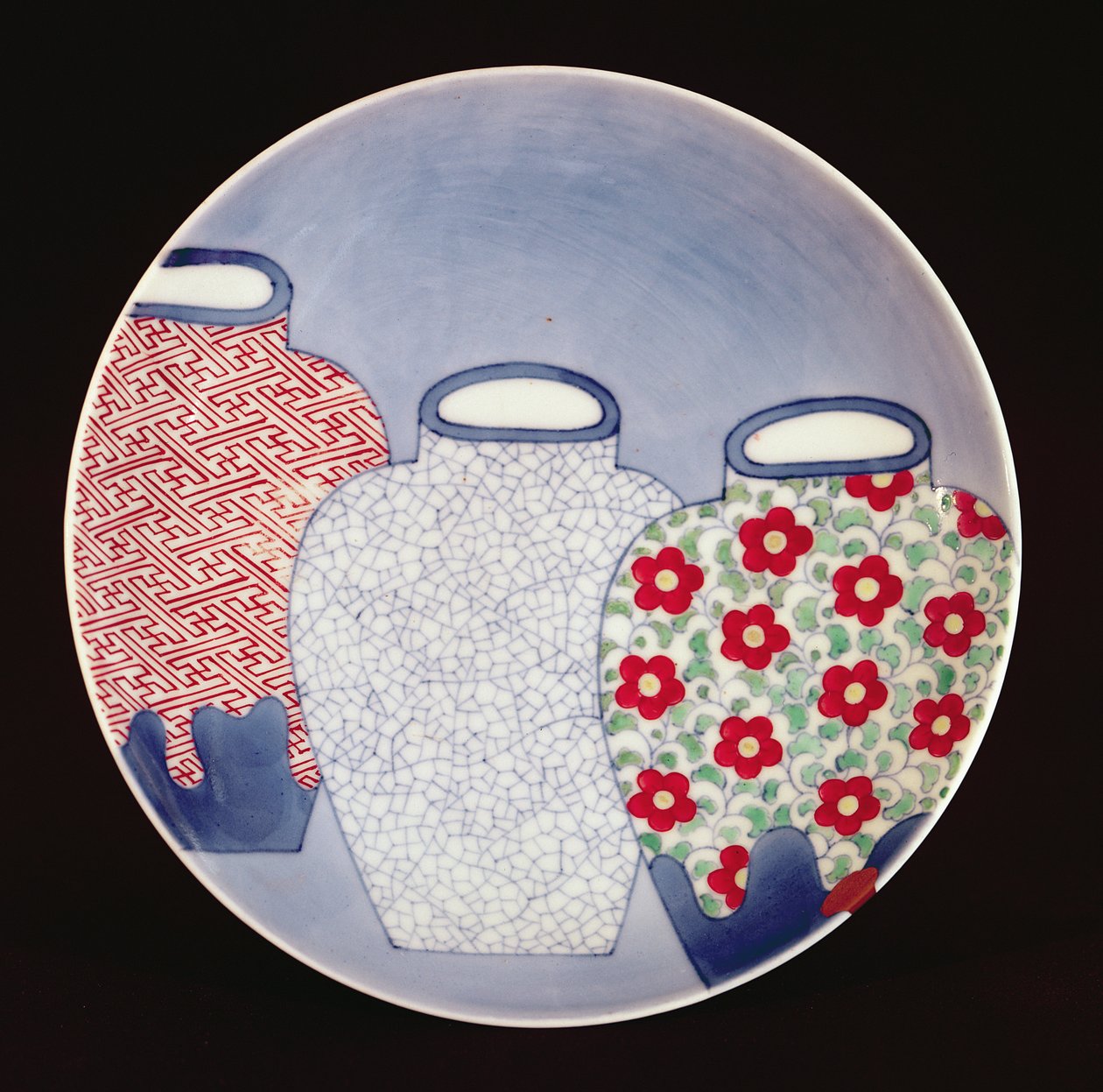江户时代的Nabeshima Dish（瓷器） 作者 日本学校