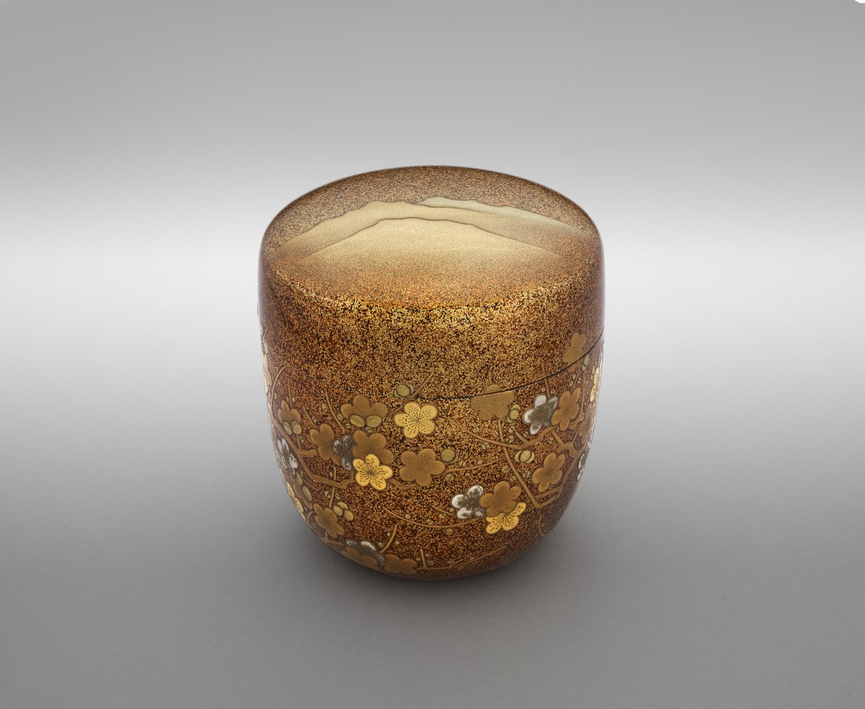 夏目漱石，约1850年（金银漆器） 作者 日本学校