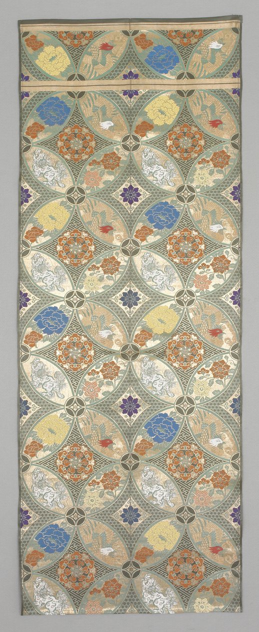 Obi Fragment, late 19th-early 20th Century (Silk cloth) 作者 日本学校