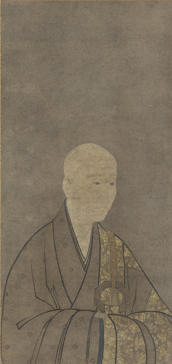 Muso Kokushi（1275-1351）室町时代的肖像 作者 日本学校