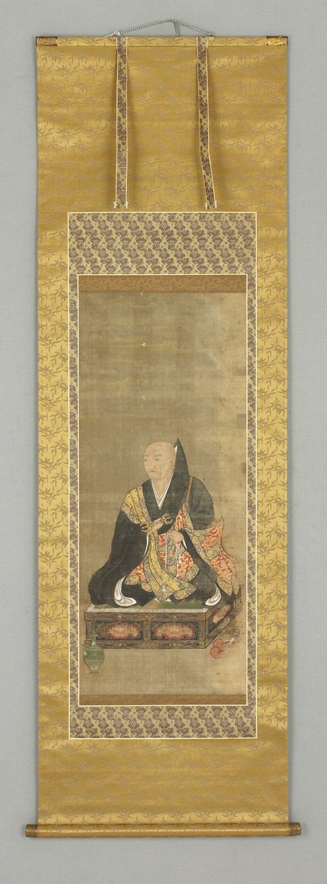 Portrait of a monk 作者 日本学校