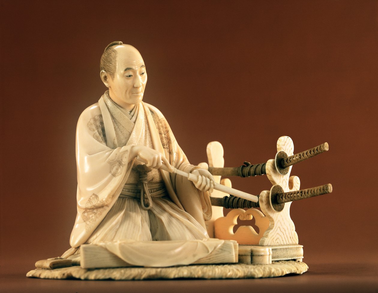 江户时代的长鼓，武士时代（1603-1868） 作者 日本学校