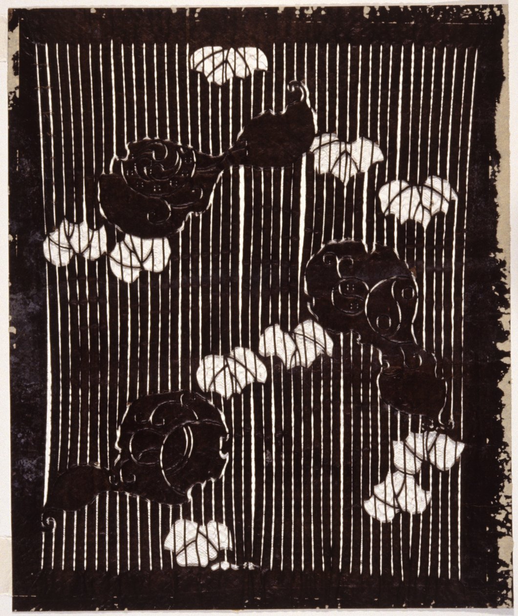 模具：葫芦和叶子 作者 日本学校