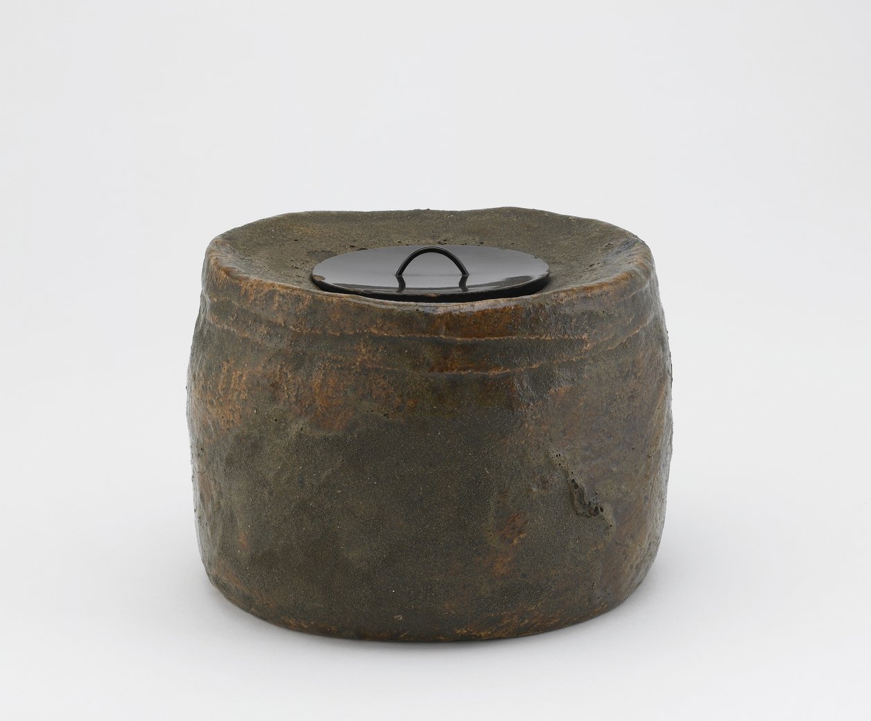茶道水罐，京都，京都府，江户时代，1615-1868（陶瓷） 作者 日本学校