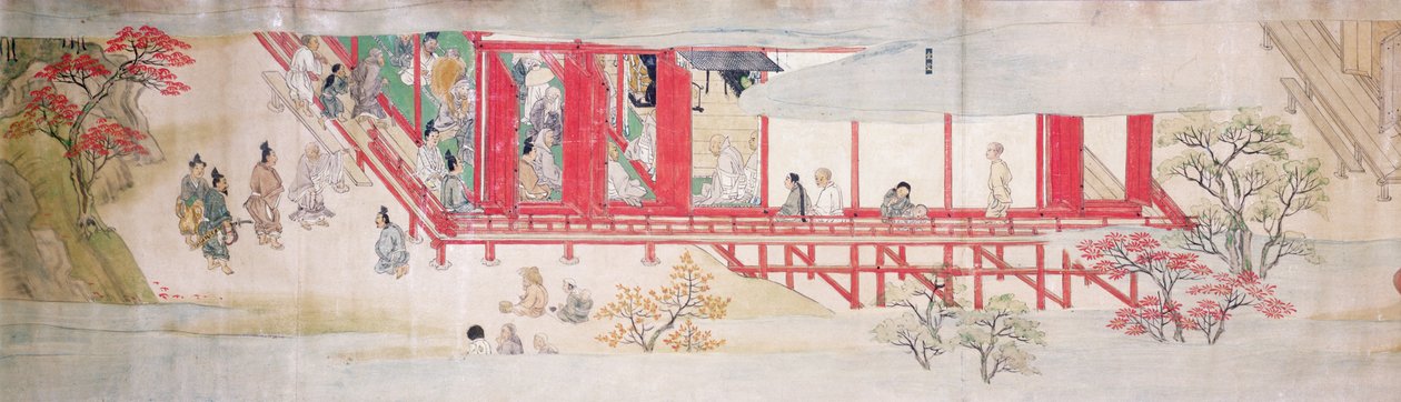 幕府将军之家（丝绸上的墨水） 作者 日本学校