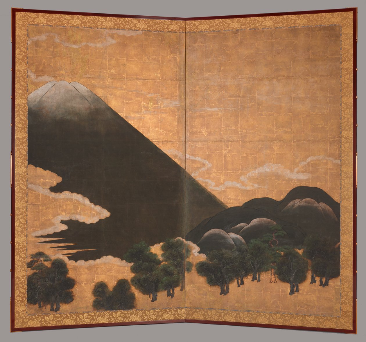 富士山的景色 作者 日本学校