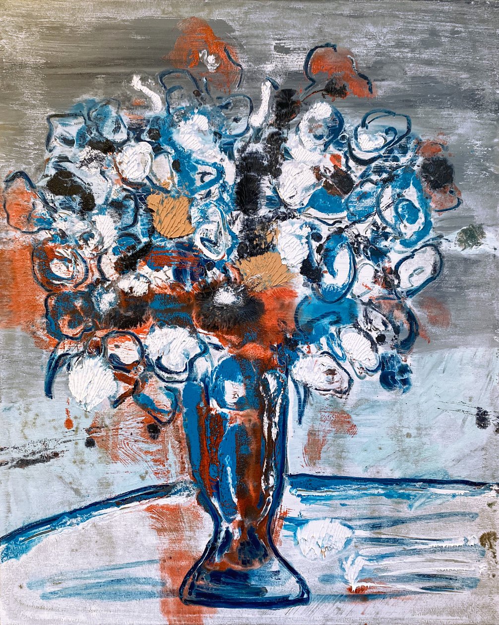 Fleur De Sel 第 11 号《朦胧的冬影》，2021 年（布面油画） 作者 杰·巴特勒