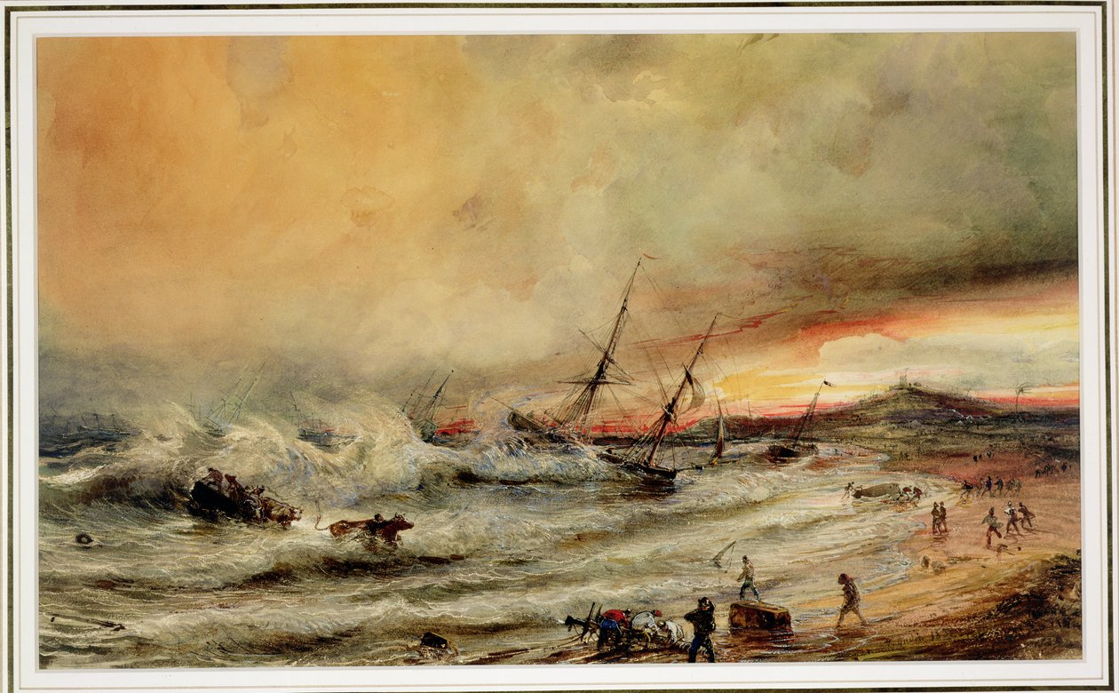The Shipwreck，1832 作者 让·安托万·西奥多·古丁