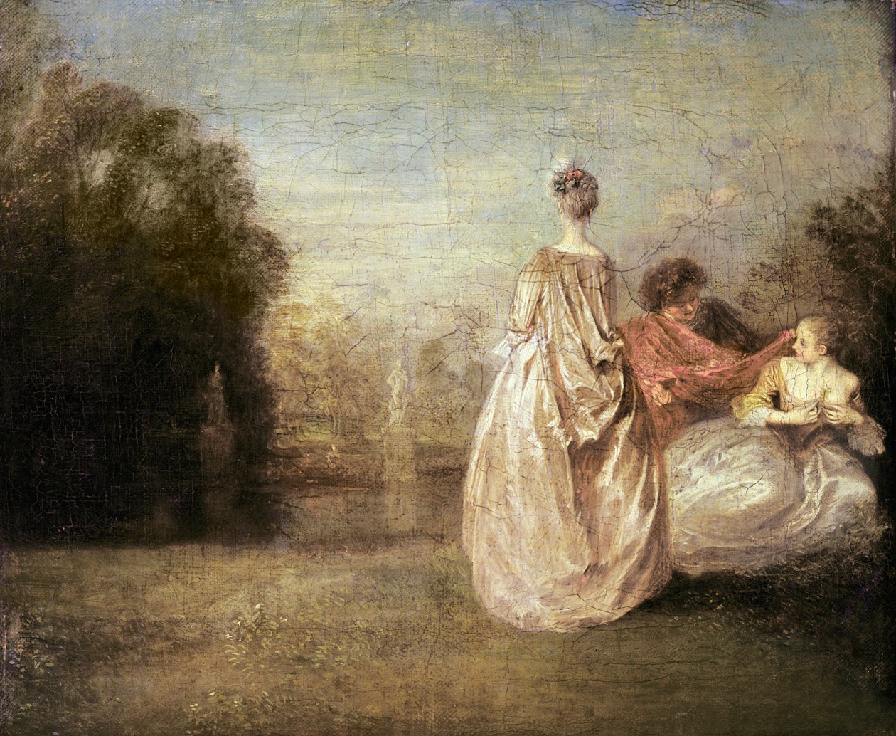 The Two Cousins，1716-20 作者 让·安托万·沃托
