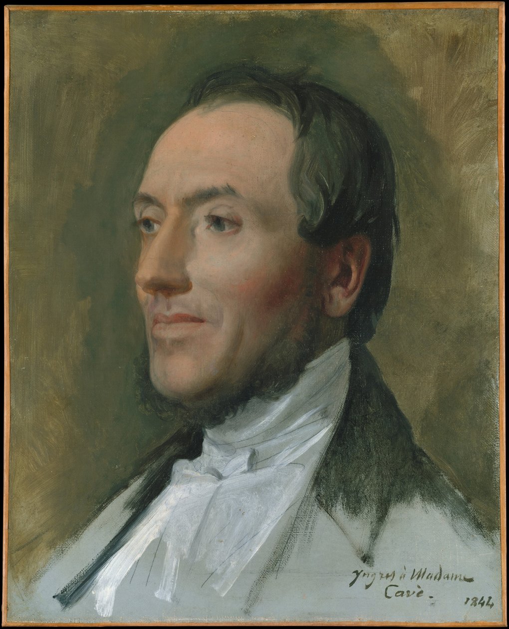 爱德蒙·卡维（EdmondCavé，1794-1852） 作者 让·奥古斯特·多米尼克·英格里斯
