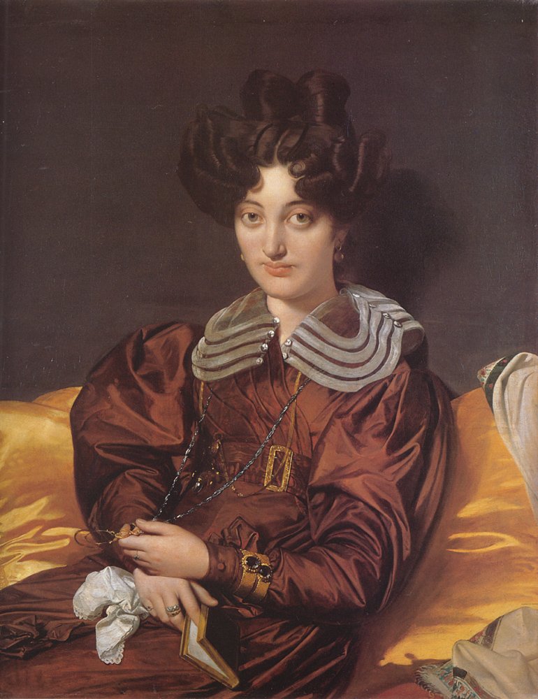 Marie Marcotte夫人 作者 让·奥古斯特·多米尼克·英格里斯