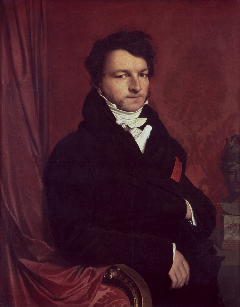 Monsieur de Norvins（1769-1854），1811-12 作者 让·奥古斯特·多米尼克·英格里斯
