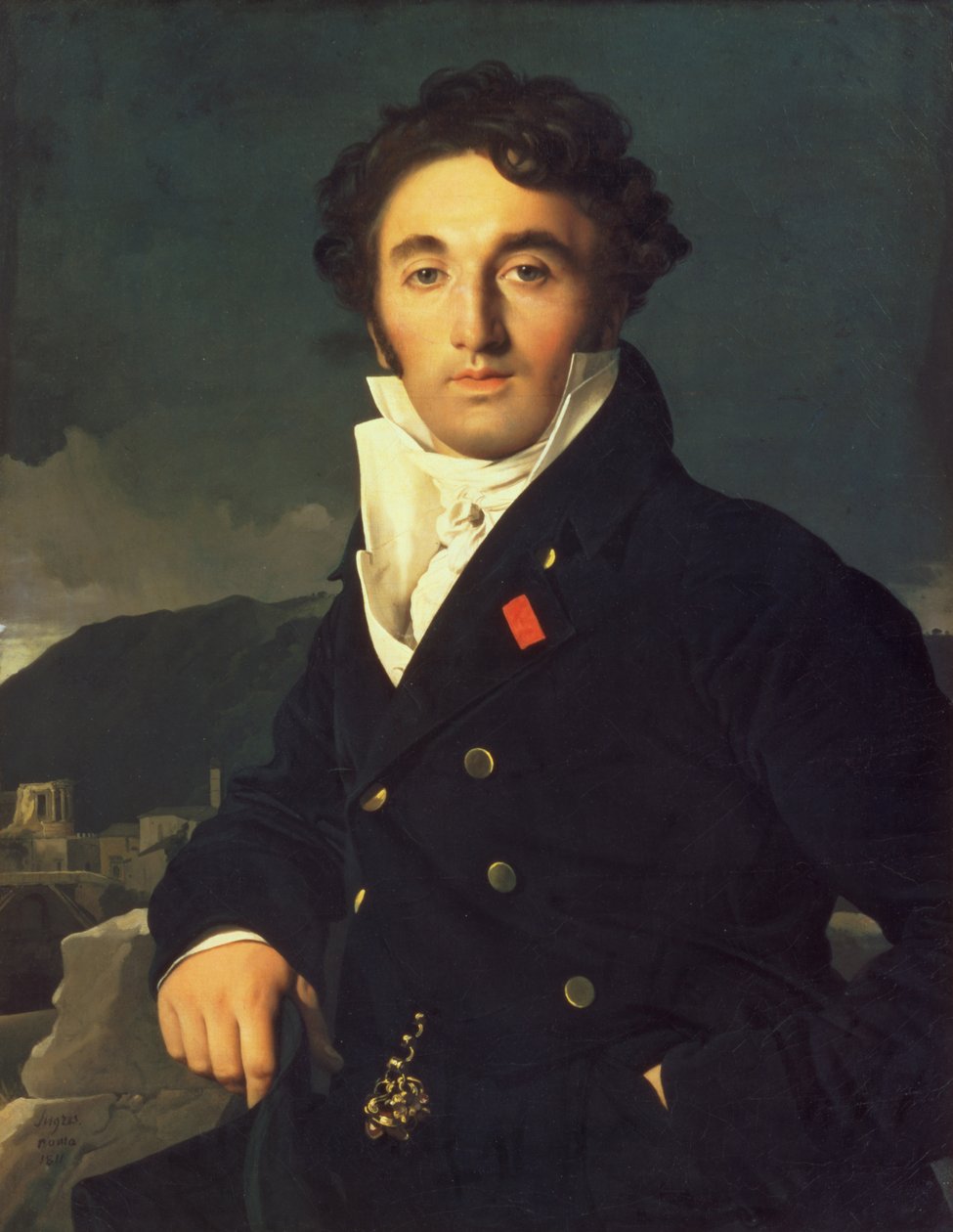 Charles Cordier（1777-1870）1811年的肖像 作者 让·奥古斯特·多米尼克·英格里斯